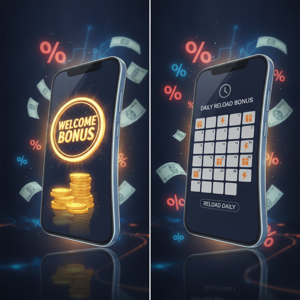 Illustration: RK Worlds Welcome Bonus vs Reload Offers: Which Gives Better Value?